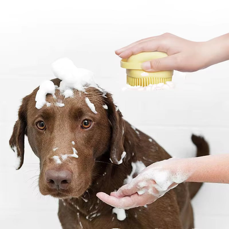 Soft Silicone Bath Massage Gloves for Dogs and Cats - Pet Grooming Accessories